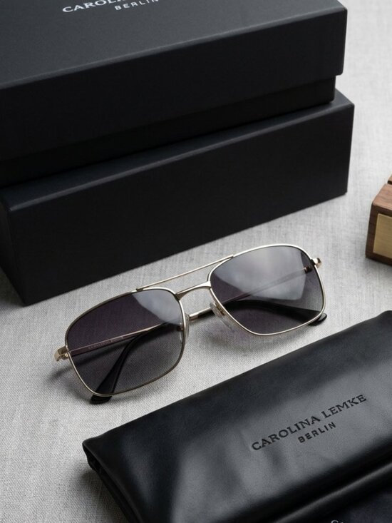 CAROLINA LEMKE - Modern Minimalist Luxury Sunglasses | Elegant Chic Shades Look